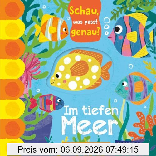 Schau, was passt genau? Im tiefen Meer