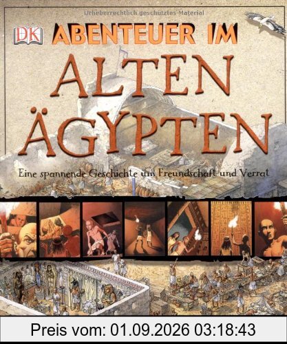 Abenteuer im alten Ägypten: Comic - Geschichte - Wissen