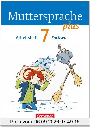 Muttersprache plus - Sachsen: 7. Schuljahr - Arbeitsheft