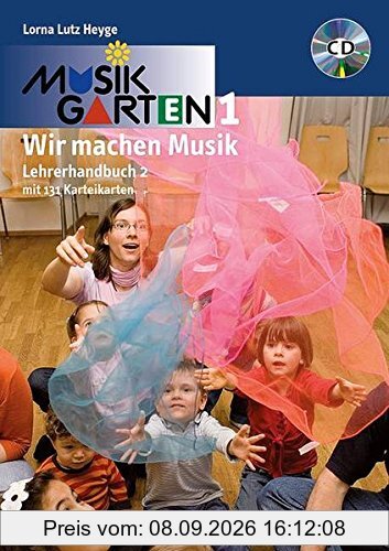 Musikgarten Phase 1 - Lehrerhandbuch 2: Praxisbuch mit 100 Karteikarten - überarbeitete Neuausgabe. Lehrerband mit CD.