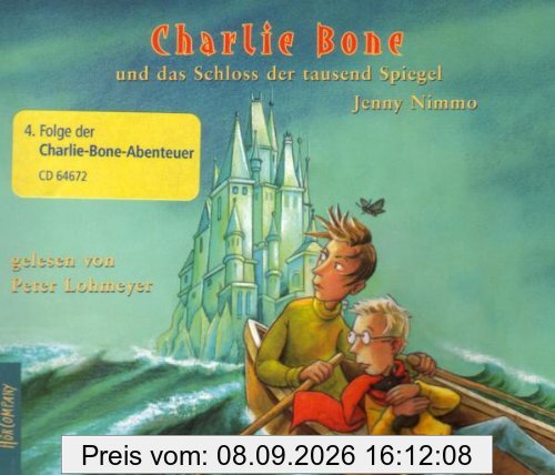 Charlie Bone und das Schloss der tausend Spiegel: Sprecher: Peter Lohmeyer, 5 CDs, Multibox, Gesamtlaufzeit 6 Std. 26 Min.