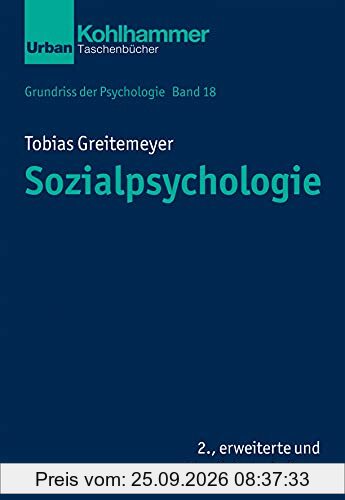 Sozialpsychologie (Grundriss der Psychologie, 18, Band 18)