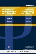 Dictionary of Psychology and Psychiatry /Wörterbuch der Psychologie und Psychiatrie. English-German /German-English. Englisch-Deutsch ... BD 2 (Dictionary of Psychology & Psychiatry)