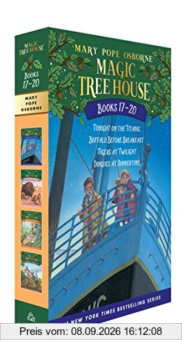 Magic Tree House Volumes 17-20 Boxed Set: The Mystery of the Enchanted Dog