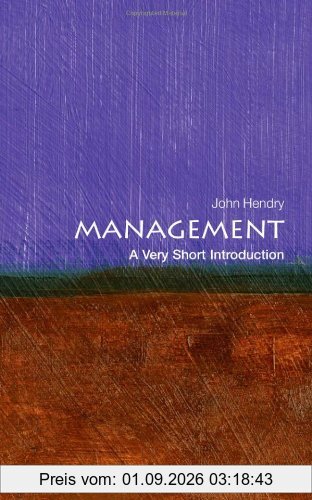 Management: A Very Short Introduction (Very Short Introductions)