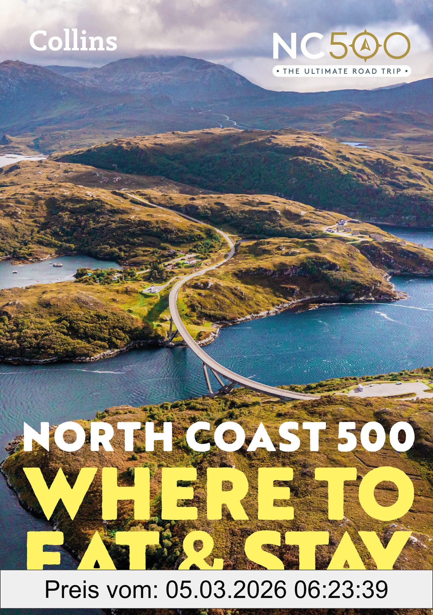 Collins Maps North Coast 500, Where To Eat And Stay Official Guide