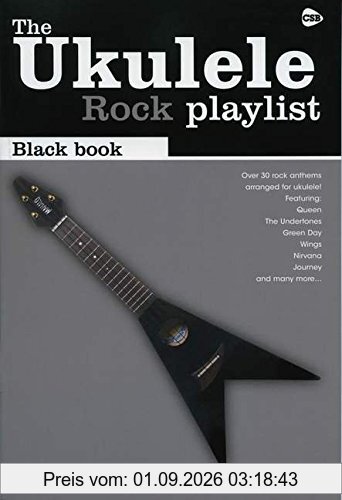 UKULELE PLAYLIST BLACK BOOK ROCK
