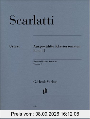 Ausgewaehlte Sonaten 2. Klavier