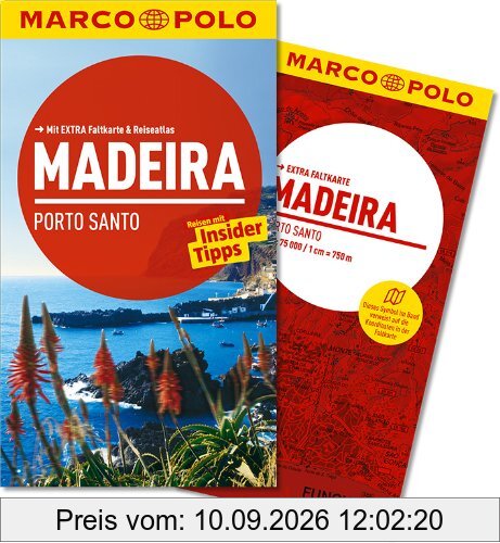 MARCO POLO Reiseführer Madeira, Porto Santo: Reisen mit Insider-Tipps. Mit EXTRA Faltkarte & Reiseatlas