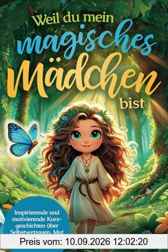 Weil du mein magisches Mädchen bist: Inspirierende und motivierende Kurzgeschichten über Selbstvertrauen, Mut und innere Stärke: Geschenk für Mädchen | Farbiges Kinderbuch