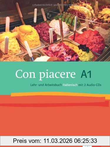 Lorenza Zorzan Con Piacere / Lehr- Und Arbeitsbuch Mit 2 Audio-CDs A1