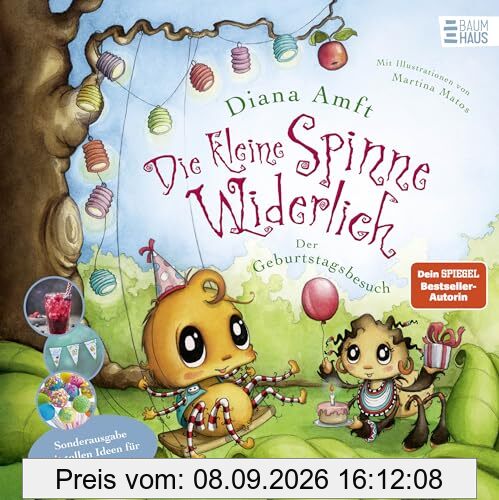 Die kleine Spinne Widerlich – Der Geburtstagsbesuch – Sonderausgabe mit tollen Ideen für die Kinderparty: Band 2 als Sonderband – ein tolles Geschenk zum Kindergeburtstag!