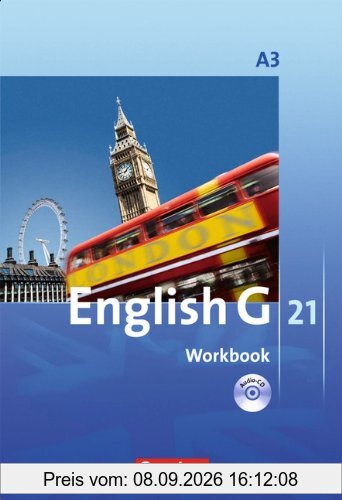 English G 21 - Ausgabe A: Band 3: 7. Schuljahr - Workbook mit CD