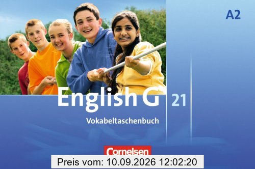 English G 21 - Ausgabe A: Band 2: 6. Schuljahr - Vokabeltaschenbuch