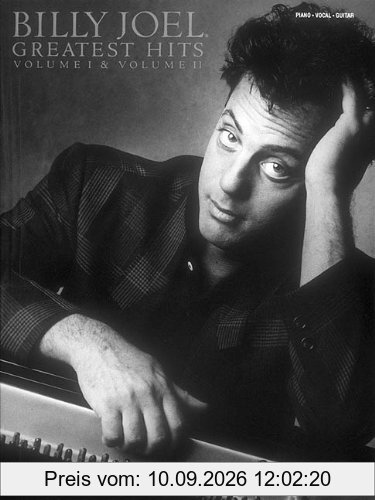Billy Joel Greatest Hits Volumes 1 And 2 Piano Vocal Guitar Book: 1-2