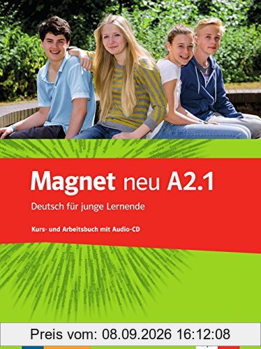 Magnet neu A2.1: Kurs- und Arbeitsbuch mit Audio-CD