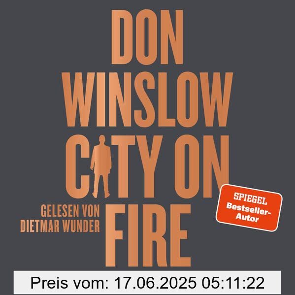 Binding : Audio CD, Edition : 1. Auflage, Ungekürzte, Label : Harper Audio, Publisher : Harper Audio, Format : Ungekürzte Ausgabe, medium : Audio CD, publicationDate : 2022-05-24, runningTime : 34140 seconds, authors : Don Winslow, translators : Conny Lösch, narrators : Dietmar Wunder, ISBN : 3365002391