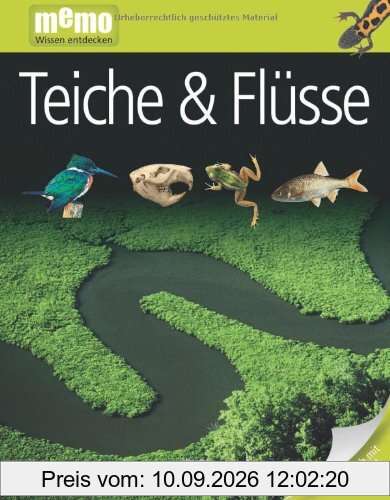 memo Wissen entdecken, Band 27: Teiche und Flüsse, mit Riesenposter!