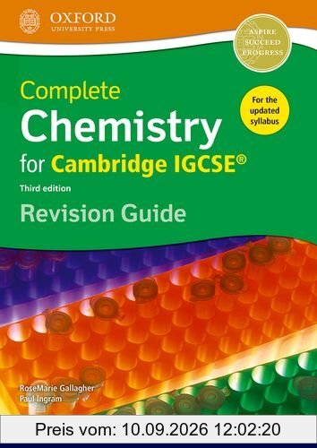 Complete Chemistry for Cambridge IGCSE Revision Guide (Igcse Revision Guides)