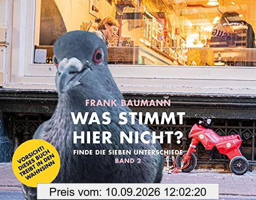 Was stimmt hier nicht? Band 2: Finde die sieben Unterschiede.