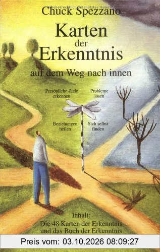 Karten der Erkenntnis auf dem Weg nach innen/Das Buch der Erkenntnis. Mit 48 Karten