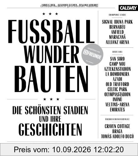Fussball-Wunder-Bauten: Die schönsten Stadien und ihre Geschichten