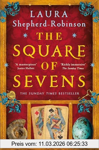 Laura Shepherd-Robinson The Square Of Sevens, The Times And Sunday Times Best Historical Fiction Of The Year