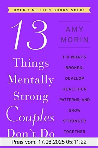 Binding : Taschenbuch, Label : William Morrow Paperbacks, Publisher : William Morrow Paperbacks, medium : Taschenbuch, numberOfPages : 320, publicationDate : 2023-12-26, releaseDate : 2023-12-26, authors : Amy Morin, ISBN : 0063323575