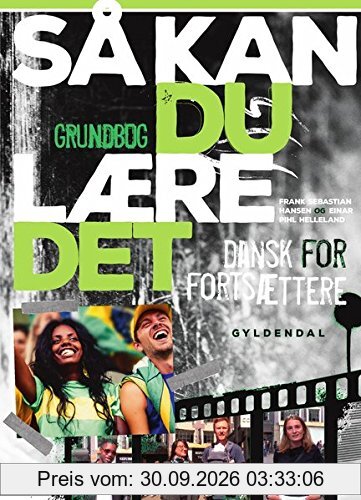 SÅ KAN DU LÆRE DET: Grundbog + Audios online