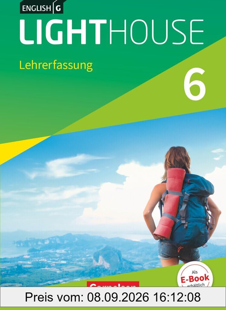 English G Lighthouse|NULL|Allgemeine Ausgabe|Band 6: 10. Schuljahr|NULL|NULL|Schulbuch - Lehrkräftefassung|Kartoniert