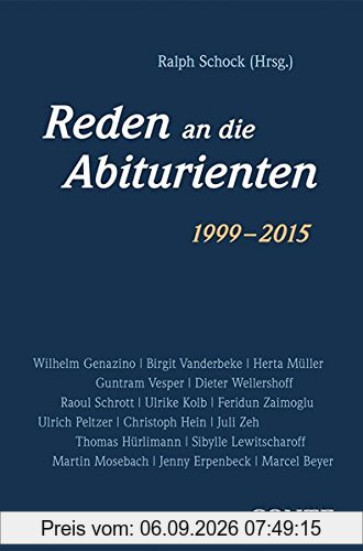 Reden an die saarländischen Abiturienten (Reihe Rede an die Abiturienten)
