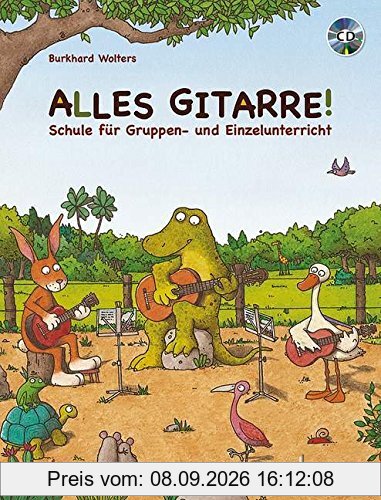 Alles Gitarre!: Schule für Gruppen- und Einzelunterricht. Gitarre. Schülerheft.