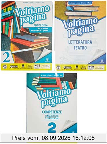 Voltiamo pagina. Con Letteratura e Competenze. Per la Scuola media. Con ebook. Con espansione online (Vol. 2)