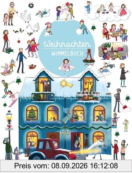 Weihnachten Wimmelbuch Pocket: Die praktische Pocket Ausgabe für unterwegs