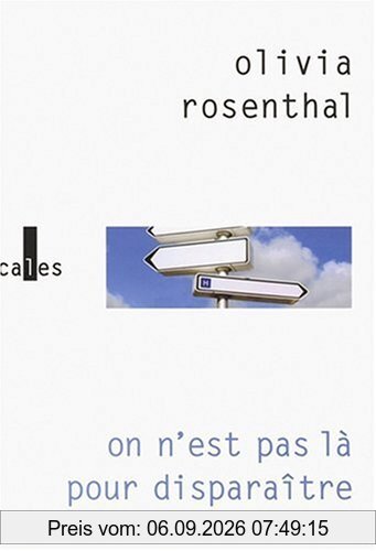 On n'est pas là pour disparaître