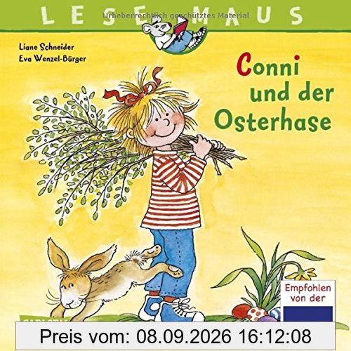 LESEMAUS 77: Conni und der Osterhase: mit zwei tollen Conni-Osterpostkarten