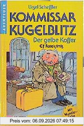 Kommissar Kugelblitz. Grossdruck: Kommissar Kugelblitz, Bd.3, Der gelbe Koffer