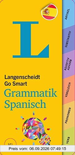 Langenscheidt Go Smart Grammatik Spanisch - Fächer