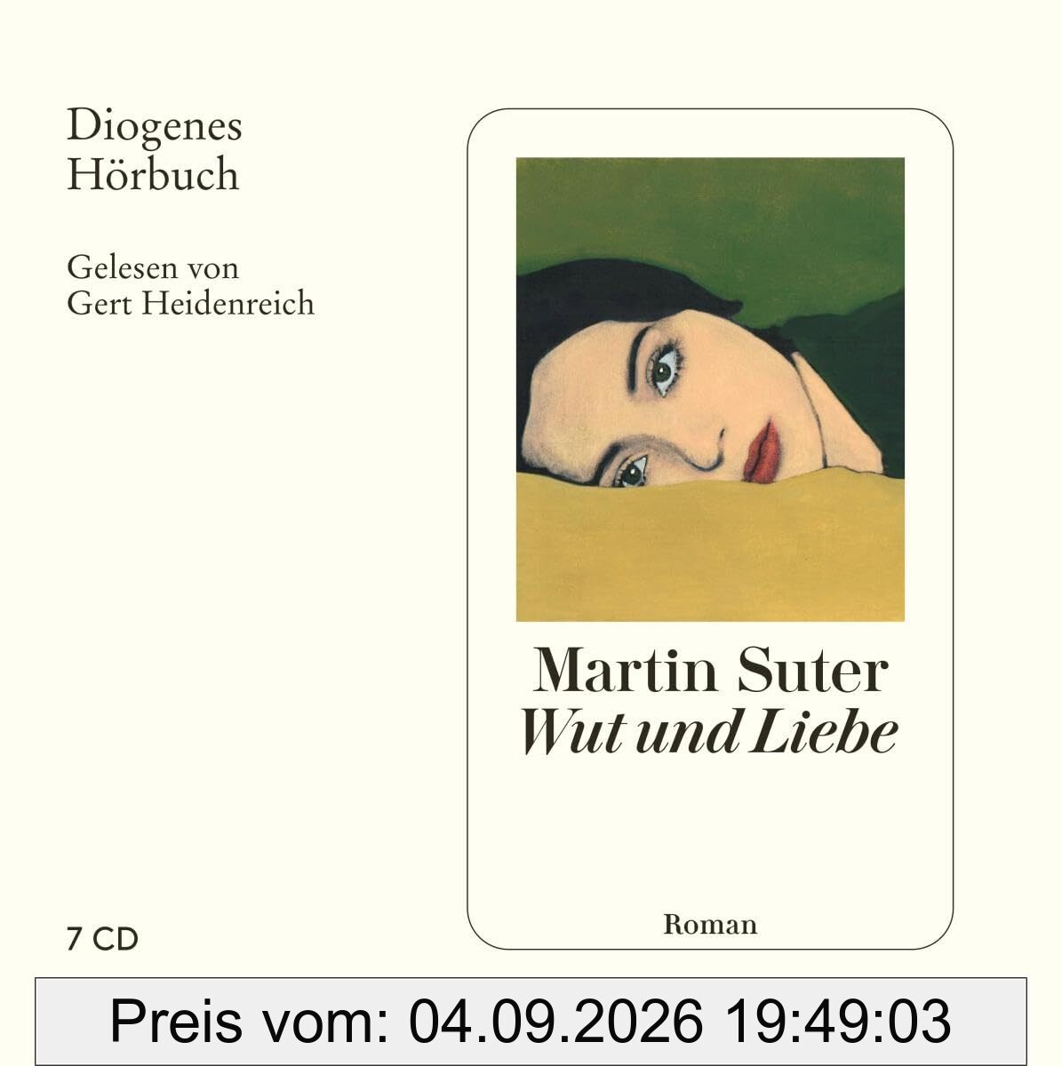 Wut und Liebe (Diogenes Hörbuch)