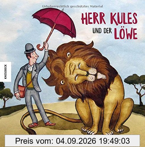 Herr Kules und der Löwe: Ein Bilderbuch über einen Helden im Zoo
