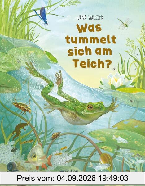 Was tummelt sich am Teich?