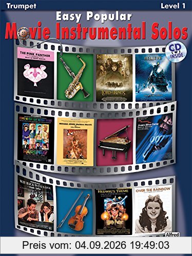 Alfred Easy Popular Movie Solos