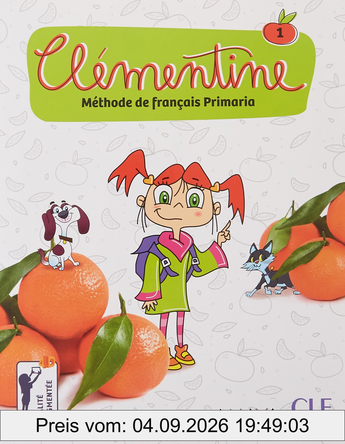 Clémentine niveau 1 élève + DVD Anaya