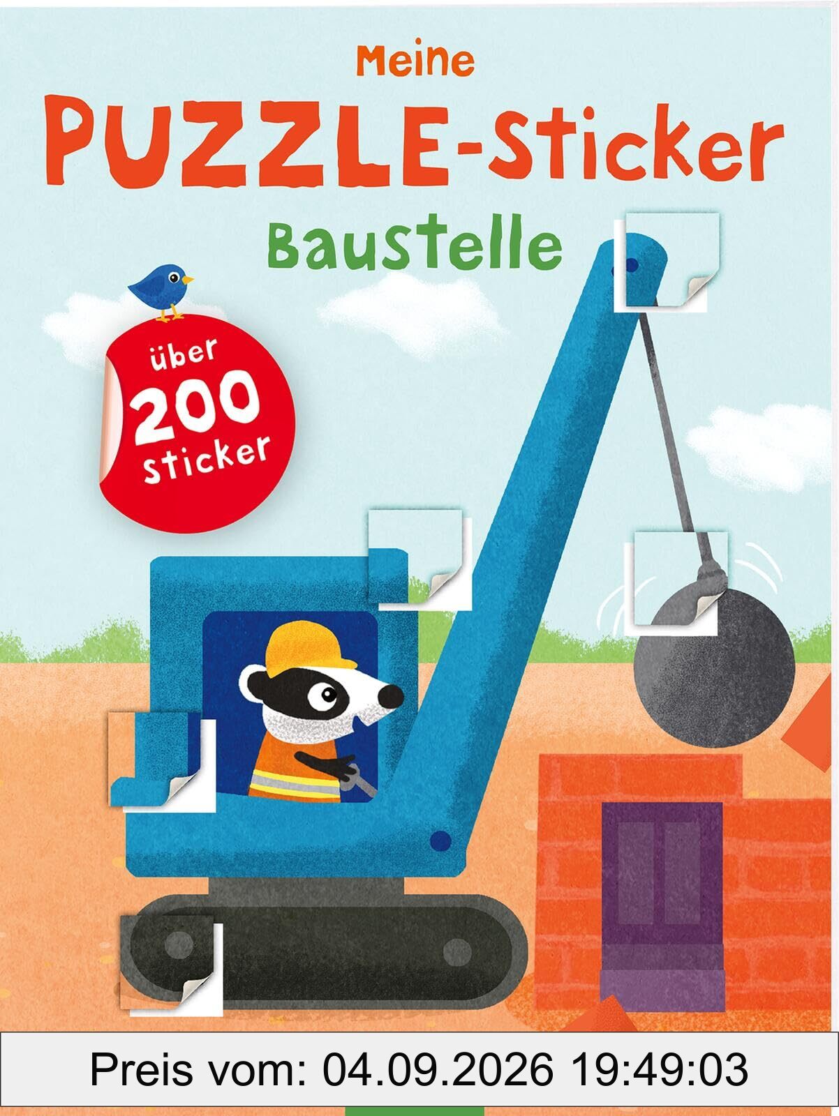 Meine Puzzle-Sticker - Baustelle