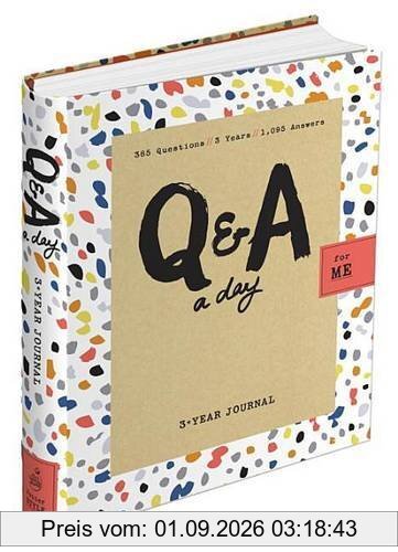 Q&A a Day for Me: A 3-Year Journal for Teens