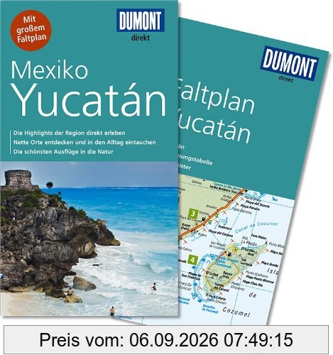 DuMont direkt Reiseführer Mexiko, Yucatán