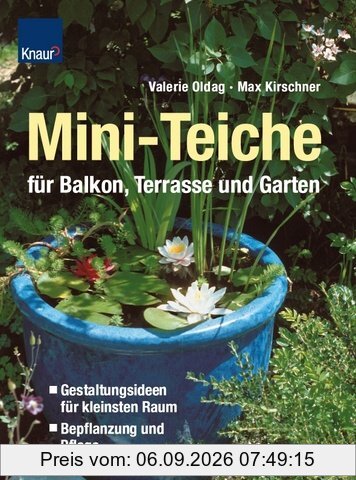 Miniteiche für Balkon, Terrasse und Garten