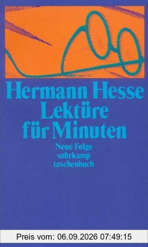 Lektüre für Minuten. Gedanken aus seinen Büchern und Briefen: Lektüre für Minuten II: Gedanken aus seinen Büchern und Briefen, Neue Folge: TEIL 2