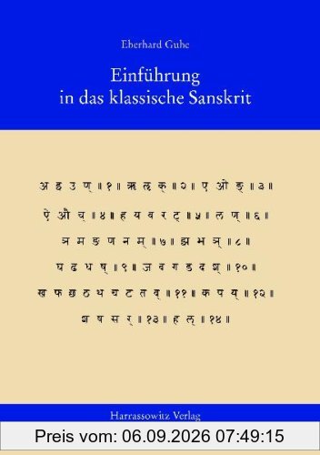 Einführung in das klassische Sanskrit: Lehrbuch mit Übungen
