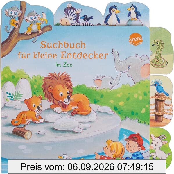 Suchbuch für kleine Entdecker. Im Zoo: Erster Suchspaß ab 18 Monaten